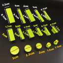 Set van 32 PDR trekbeugels voor het repareren van deuken zonder spuiten Nylon accessoires van verschillende maten voor T-vormige trekker 2