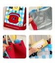 Set van 4 lunch thermotasjes appel konijn hamburger hond 19x22,5x17 cm Isolerende koel tasjes voor voedsel met folie, rits en drukknoopjes 9