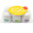 Set van 6 mini-masturbatie-eitjes, verschillende soorten ribbels, massagetexturen, verschillende stimulatie-intensiteiten, eenvoudig onderhoud 5