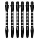 Set van 6 stuks aluminium dartpijlen met een lengte van 5,2 cm, middelgrote metalen stangen met schroefdraad van 4,5 mm, verschillende kleuren 2