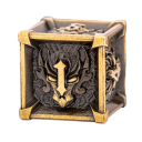 Set van 7 dobbelstenen Donkere fantasy Skull RPG dobbelstenen voor bordspellen Dungeons & Dragons en roleplay spellen 2