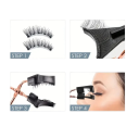 Set van 8 magnetische 3D nepwimpers 17 mm Waterdicht herbruikbaar wimperverlenging met magnetische pincet natuurlijke uitstraling 4