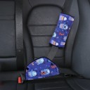 Set van veiligheidsgordelpositionering en autokussen 13