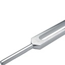 Set von Stimmgabeln 128Hz gewichtete bioakustische Stimmgabel zur Heilung der Chakren Klangtherapie Stressabbau mit Hammer Reparaturwerkzeug und Aufbewahrungstasche 3