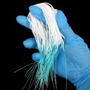 Set von Zahnseide-Einfädelhilfen 50 Stück für Zahnspangen und Interdentalreinigung aus Kunststoff in weißer Ausführung für die Mundhygiene 7