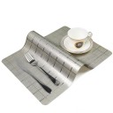 Sets de sous-assiettes métalliques avec ornements 6 pièces 11