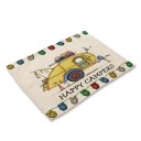 Sets de table avec motif de caravane 5
