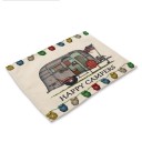 Sets de table avec motif de caravane 10