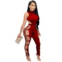 Sexet ærmeløs jumpsuit til kvinder B836 5