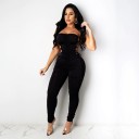 Sexet ærmeløs jumpsuit til kvinder 5