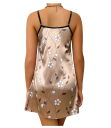 Sexet dames natkjole med blomsterprint Elegant natundertøj lavet af blødt polyester og spandex Komfortabel pasform Forskellige farver Let materiale 4