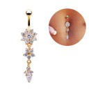 Sexet navlepiercing med vedhæng J1597 4