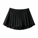 Sexet plisseret mini-nederdel til kvinder med høj talje, kort A-formet nederdel, elegant plisseret nederdel til kvinder, moderigtigt stykke til sommer og fest 3