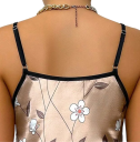 Sexig damunderklänning med blommönster Elegant nattlinne i mjuk polyester och spandex Bekväm passform Olika färger Lätt material 3