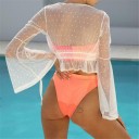 Sexy couvre-épaule transparent 3