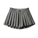 Sexy dámska skladaná mini sukňa s vysokým pásom Krátka sukňa do A Elegantná plisovaná sukňa pre ženy Módny kúsok na leto i párty 4