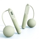 Sfoară de salt fără fir cu contor de salt Bile de greutate 60 mm Mânere din silicon cu rulment Pentru cardio și slăbire acasă 3