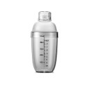 Shaker à cocktails et autres boissons avec graduation Récipient en plastique transparent Couvercle mat avec un petit couvercle 2