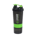 Shaker de proteína 500 ml Misturador desportivo de batidos Garrafa de fitness em plástico com bola de mistura Shaker resistente para suplementos 3