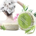 Shampoo di sapone per scurire i capelli Sapone in stick Rosmarino Essenze organiche naturali Rigenerazione Copertura dei capelli bianchi Rafforzamento dei capelli Pulizia profonda 3