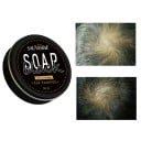 Shampooing Cheveux Savon Noir pour Teinture et Couverture des Cheveux Gris 50g Teinture Naturelle Renforcement des Cheveux Régénération Nutrition 2