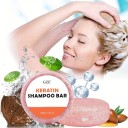 Shampooing solide pour foncer les cheveux Savon en barre avec kératine Essences organiques naturelles Régénération Couverture des cheveux gris 2