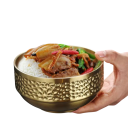 Shiny Food Bowl 475 ml 12.6 × 6.8 × 6.8 cm Stainless Steel Serving Bowl for Side Dishes, Sauces and Snacks 4