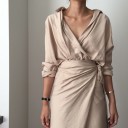 Shirt Wrap Dress 6
