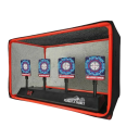 Shooting Box with 4 Targets and Counter 41 x 26.3 x 26.3 cm Electronic Target for Nerf Guns and Foam Darts Light Effects 1