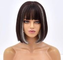 Short Wig with Bangs 6