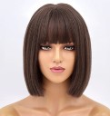 Short Wig with Bangs 14