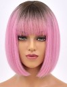Short Wig with Bangs 16