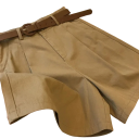 Shorts anchos de algodón para mujer con cinturón y cremallera Shorts veraniegos de corte A de tejido fino Shorts elegantes para ocio y ciudad 3