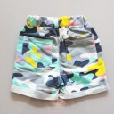 Shorts da ragazzo in stile militare J905 1