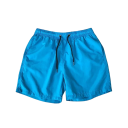 Shorts de bain pour hommes à cordon de serrage unis en polyester à séchage rapide pour la plage, la piscine et les vacances 1