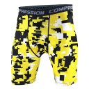 Shorts de compression pour hommes avec motif militaire 5