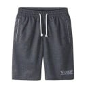 Shorts de sport d'été pour hommes jusqu'aux genoux Shorts de loisirs à séchage rapide Respirants avec taille élastique et poches 3