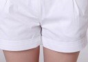 Shorts en coton pour femmes avec ceinture J1078 11