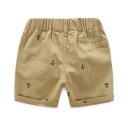 Shorts in cotone per bambini con ancore 1