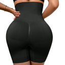 Shorts modellanti da donna con vita alta Intimo modellante senza cuciture Pantaloni compressivi modellanti Culotte sottili da indossare sotto i vestiti 2