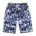 Shorts pour hommes avec motif militaire 1