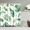 Shower Curtain with Leaves 2