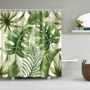 Shower Curtain with Leaves 3