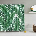 Shower Curtain with Leaves 4