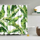Shower Curtain with Leaves 7