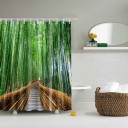 Shower Curtain with Nature Motif 20