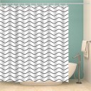 Shower Curtain with Pattern 6