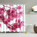 Shower Curtain with Plant Motif 7