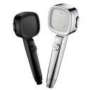 Shower Head with 3 Modes Strong Pressure High-Pressure Shower for Bathroom Pulsating Rain Mixing Mode Adjustable Head 5