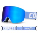 Sí-szemüveg UV400 17,8 x 9,8 cm Unisex Védőszemüveg síeléshez és snowboardozáshoz Széles látómező Puha szövet tasak 8